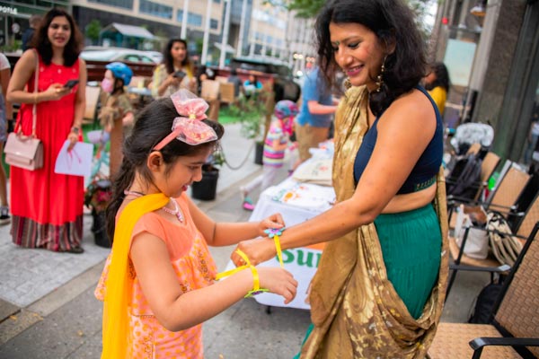 A Look At The 2nd International Rakhi Festival in Jersey City