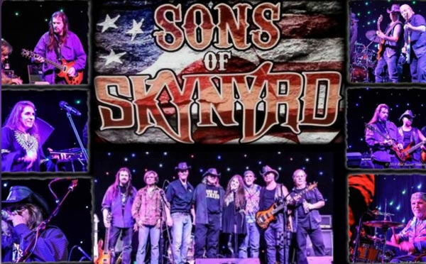 Brook Arts Center presents Sons of Skynyrd On June 12th