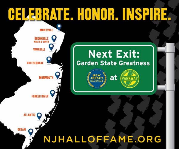 Nine Garden State Parkway Service Areas To Be Renamed After NJHOF Inductees