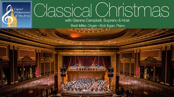 Capital Philharmonic of New Jersey presents &#34;Classical Christmas&#34; on December 5th