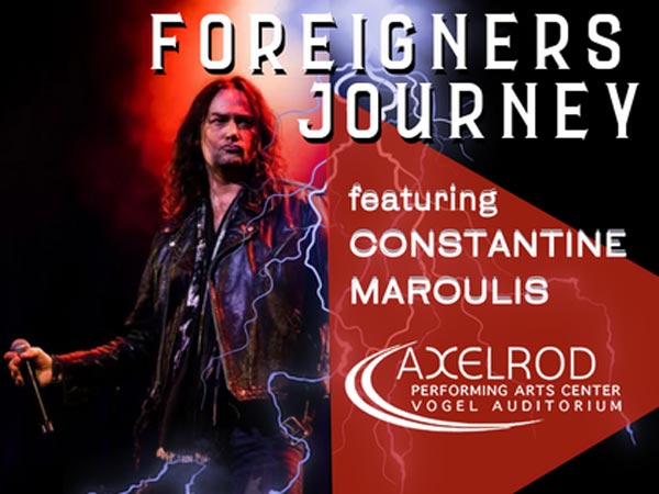 Axelrod Pac presents Foreigners Journey on August 18th