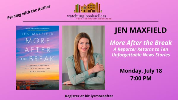 Jen Maxfield talks about "More After the Break" at Watchung Booksellers
