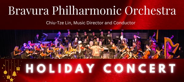 The Bravura Philharmonic Orchestra presents A Holiday Concert