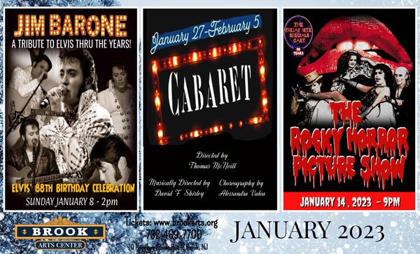 Brook Arts Center Events In January