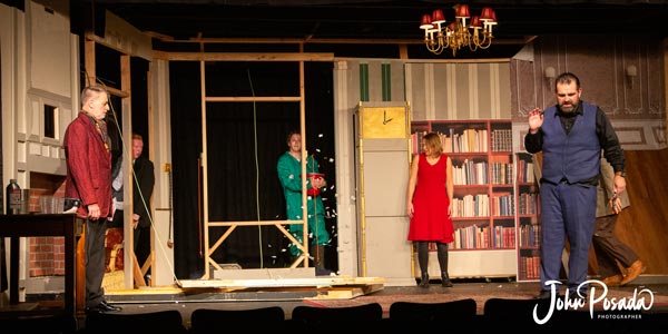 PHOTOS from &#34;The Play That Goes Wrong&#34; at Dover Little Theatre