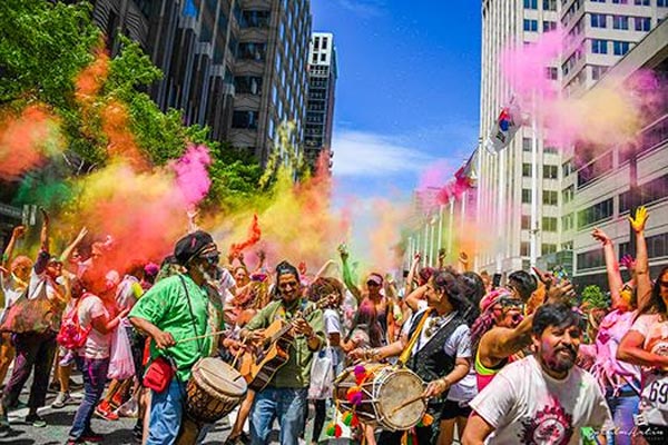 The Surati Holi Hai Walk and Color Festival Comes to Jersey City and Hoboken