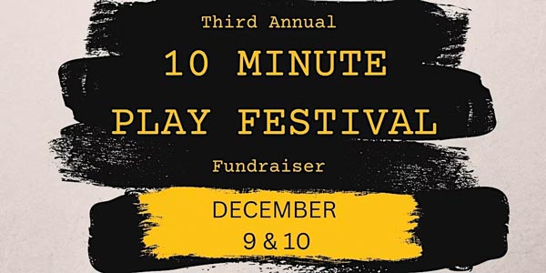 Hudson Theatre Works presents its Annual 10 Minute Play Festival Benefit