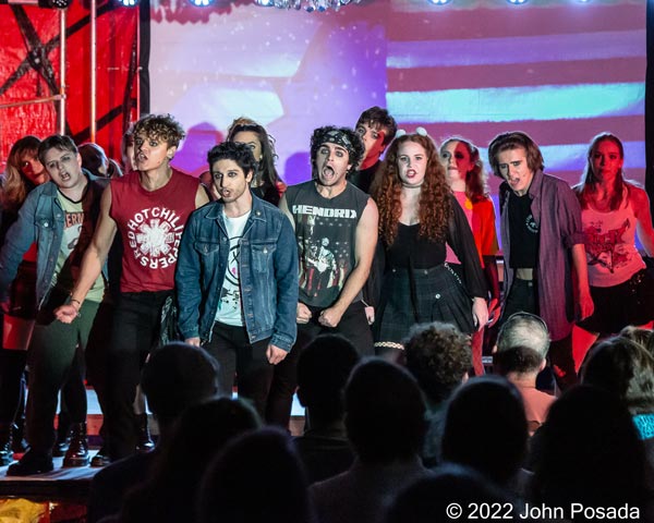 Photos from "American Idiot"  at the Asbury Park Theater Company
