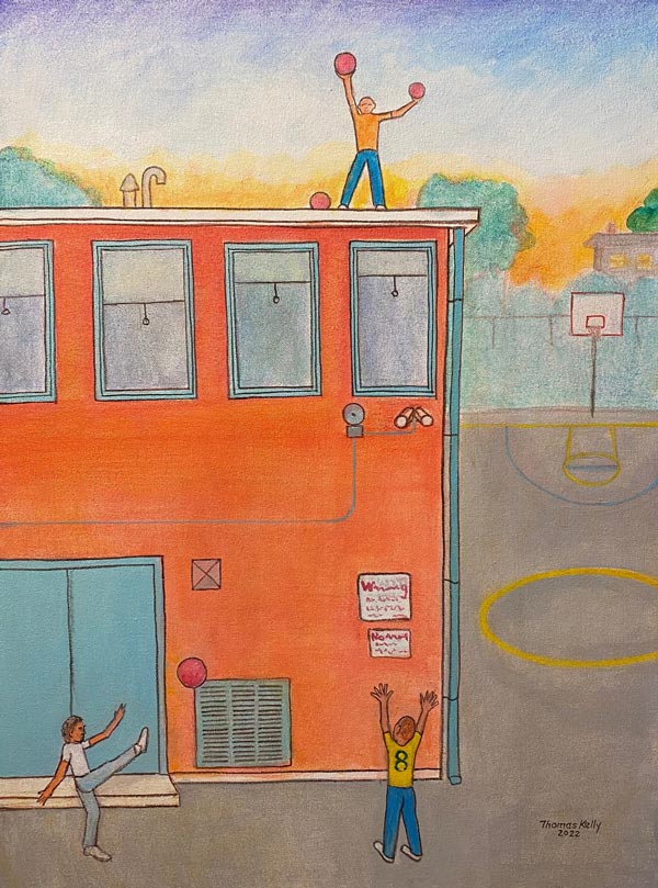 Walter Wickiser Gallery Inc. presents a Virtual Exhibition: &#34;Thomas Kelly: Schoolyard Forever&#34;