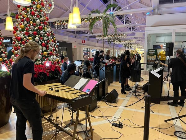 Mercer County Community College Jazz Band Hits Mercer-Area Hot Spots to Spread Jazzy Sounds of the Season