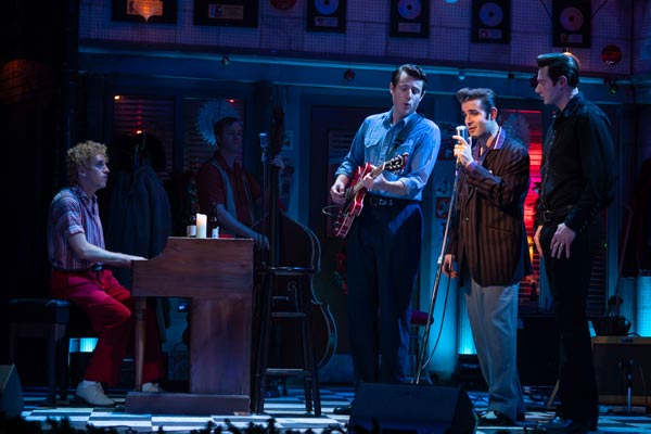 The Million Dollar Quartet Is Joined by Santa for a 1950s Rock 