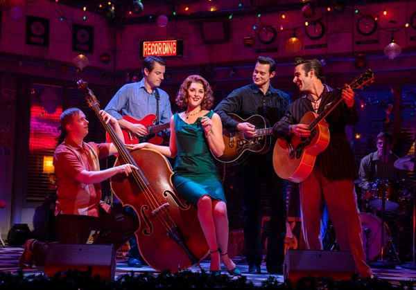 The Million Dollar Quartet is joined by Santa for some 1950s rock 