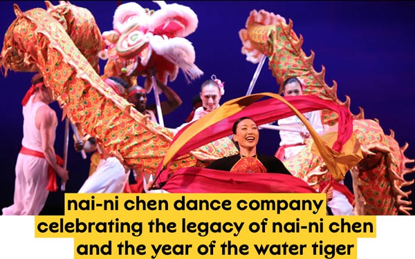 Nai-Ni Chen Dance Company presents "Year of the Water Tiger" at NJPAC