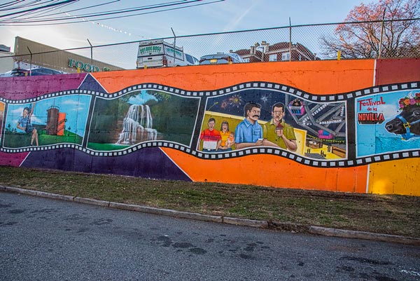 Mayor Baraka Joined Mayor of Sebastián, Puerto Rico To Unveil Mural at Mt. Prospect Place