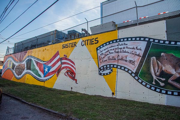 Mayor Baraka Joined Mayor of Sebastián, Puerto Rico To Unveil Mural at Mt. Prospect Place