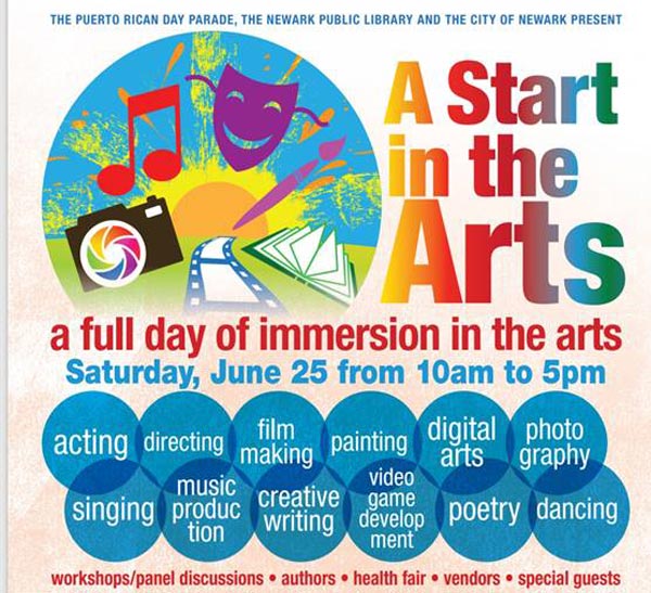 Newark Hosts "A Start In The Arts - A Full Day Of Immersion In The Arts" on Saturday