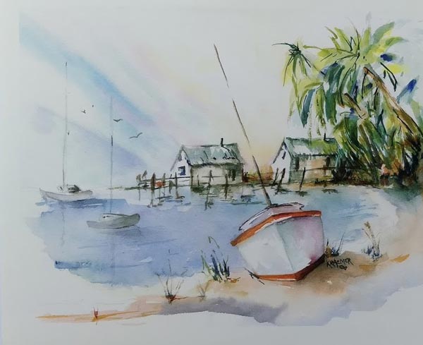 Celebrate Summer with "Watercolor Moments" at Ocean County Library Barnegat Branch
