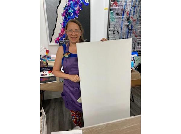 Ocean County Library Toms River Branch presents "Paintings and Pours" by Jenna M. Yurga in July