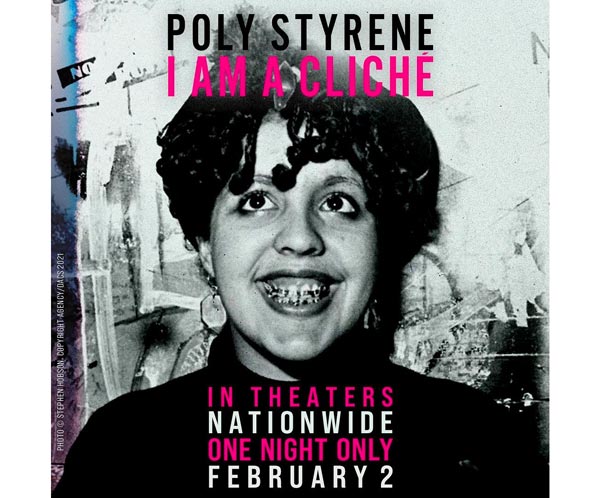 The ShowRoom Cinema to screen “Poly Styrene: I Am a Cliché” on February 2nd