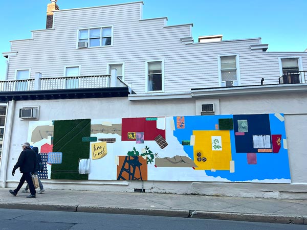 Arts Council of Princeton Unveils New Community Mural on Spring Street by Artist Dave DiMarchi