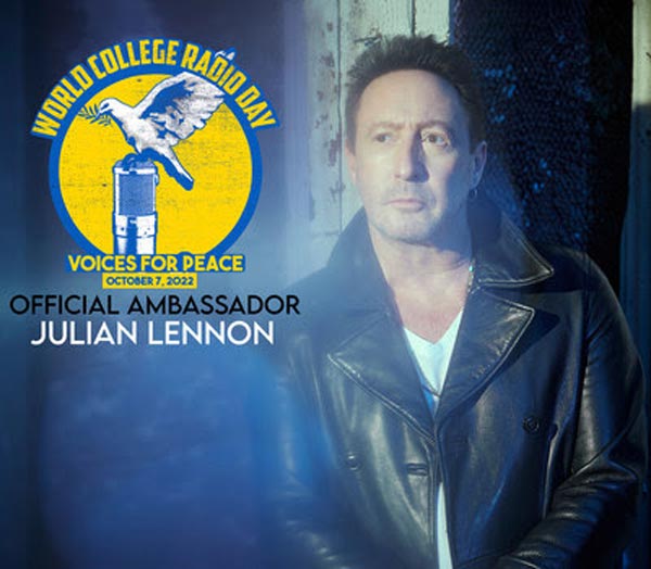 Julian Lennon Named Official Ambassador for World College Radio Day 2022