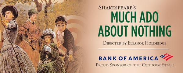 Shakespeare Theatre of NJ presents "Much Ado About Nothing" on the Outdoor Stage