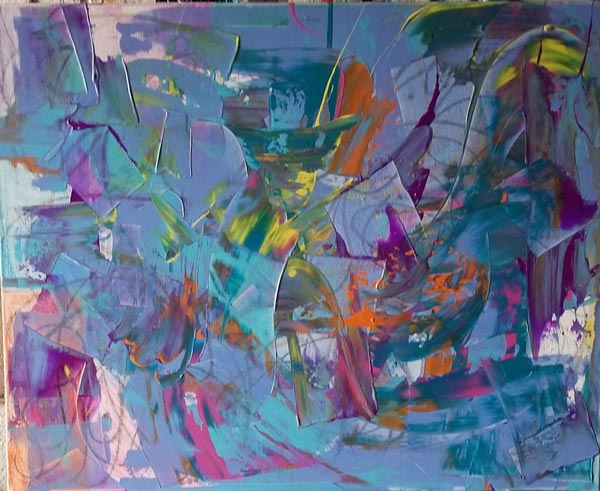 Akwaaba Gallery presents "String Theory" by Abstract Artist Dawn Stringer