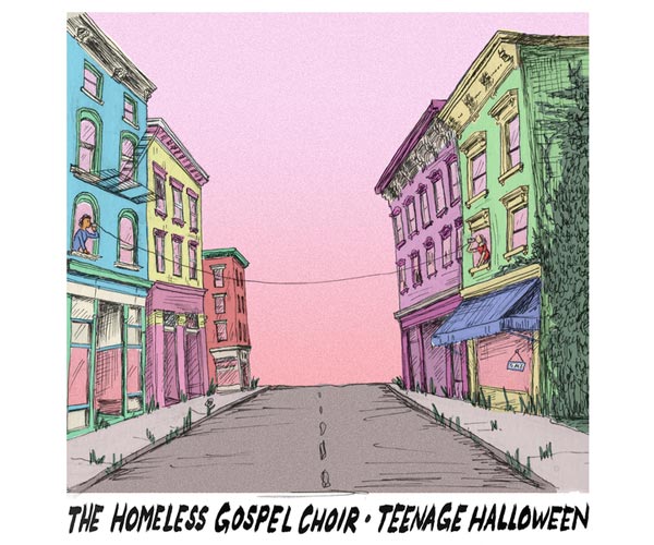 Teenage Halloween and The Homeless Gospel Choir Release Split EP