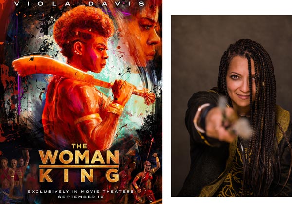Dionn Reneé represents the USA in global marketing campaign for the hit movie "The Woman King"