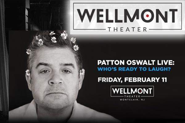 The Wellmont Theater presents Patton Oswalt: Who's Ready To Laugh?