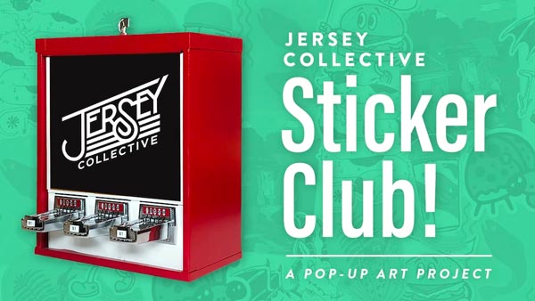 Jersey Collective launches Sticker Club on Kickstarter
