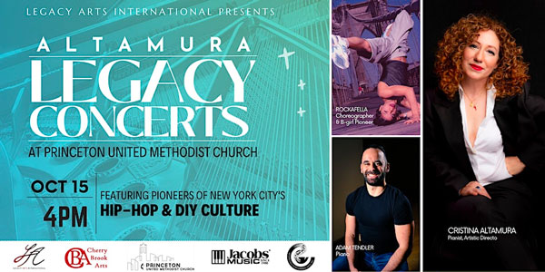 Altamura Legacy Concerts presents Pioneers from NYC's Hip Hop and Piano DIY Culture