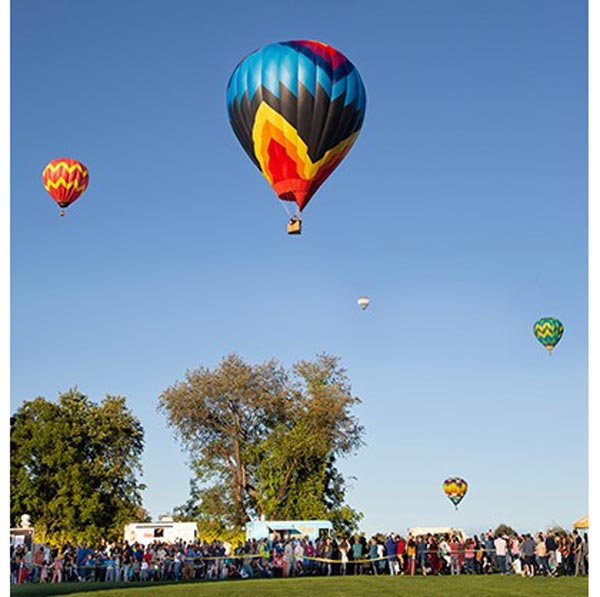 Hot Air Balloons, Fun & Games Festival, September 23-24 at Warren Community College