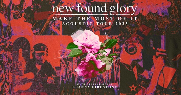Count Basie Center for the Arts presents New Found Glory: Make the Most of It Acoustic Tour 2023