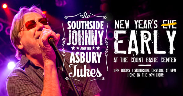 Count Basie Center for the Arts presents Southside Johnny & the Asbury Jukes on New Year