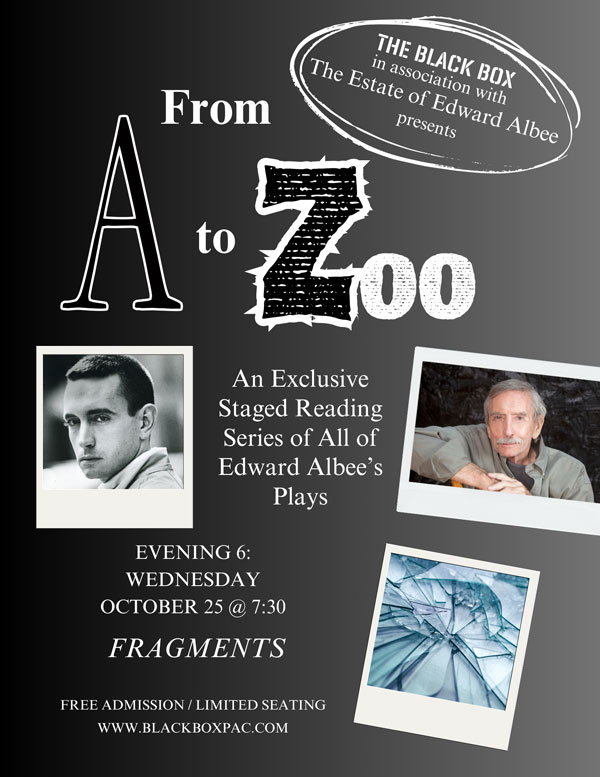 Black Box presents a Reading of Edward Albee