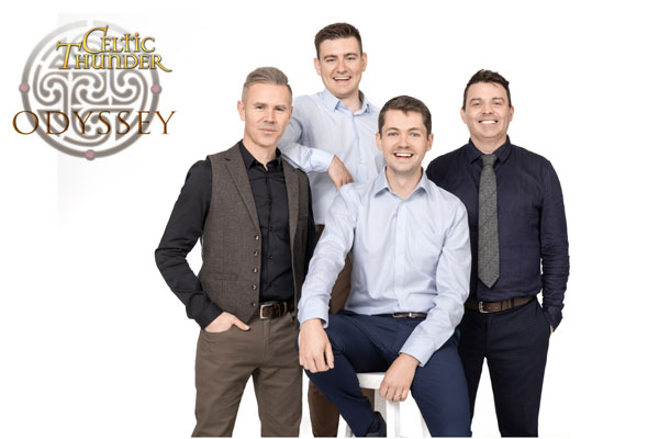 Celtic Thunder to Boom in Morristown and Red Bank
