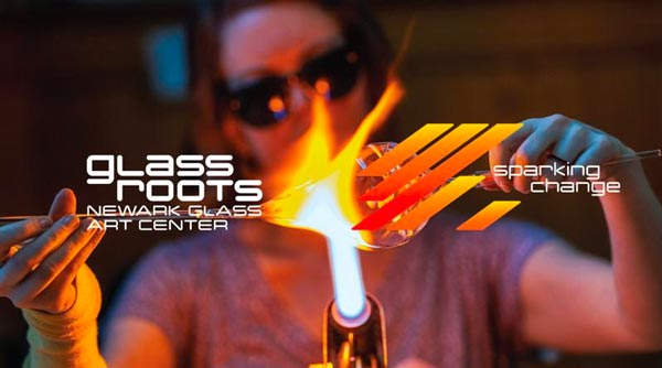 GlassRoots, Newark Glass Arts Center Introduces New Dynamic Identity that is Sparking Change
