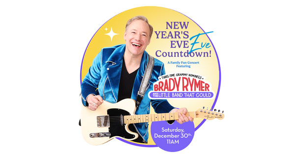 The Growing Stage presents Brady Rymer and the Little Band That Could on New Year's Eve EVE
