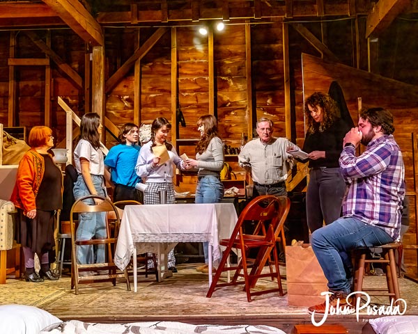 Rehearsal Photos from &#34;The Diary of Anne Frank&#34; at Holmdel Theatre Company