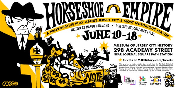 "Horseshoe Empire" by Margo Hammond to be Performed in Jersey City