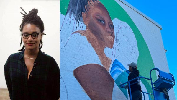 Black Women's Mural Raises Awareness About Black Suffragists, Celebrates Black Voices, and Sparks Community Pride