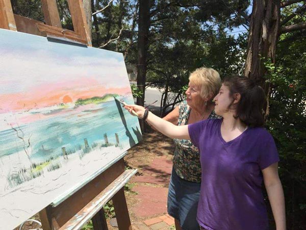 Sun, Sand, and Artist Open Studio Tour on Long Beach Island