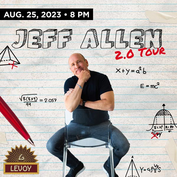 Levoy Theatre presents Comedian Jeff Allen