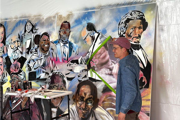 Artist Ricardo Roig to Unveil Human Rights-Inspired Mural at Kean University