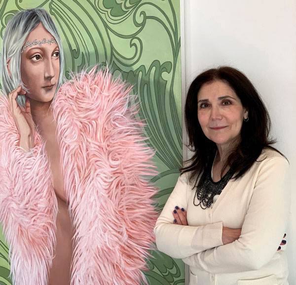 Cleverly Defiant Body of Work by Figurative Artist Lisa Ficarelli-Halpern Opens at Kean University
