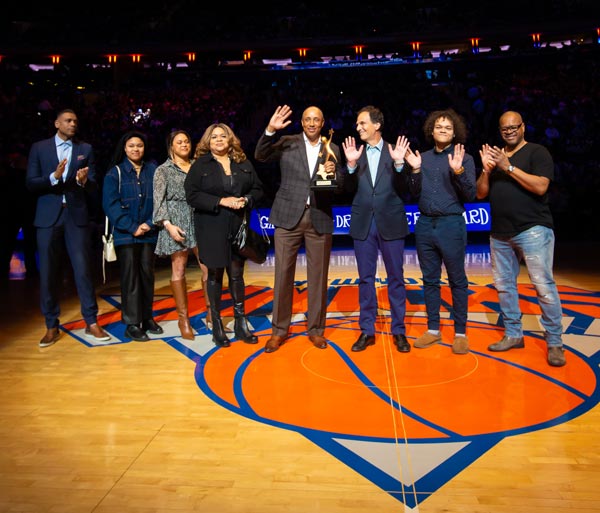 Knicks Legend John Starks Honored with 2023 Garden of Dreams Hero Award