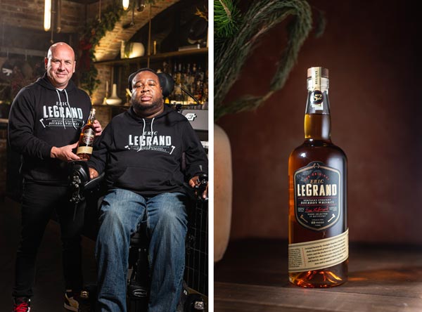 Eric LeGrand & Brian Axelrod Launch Bourbon Line with Portion of Sales benefitting The Christopher & Dana Reeve Foundation