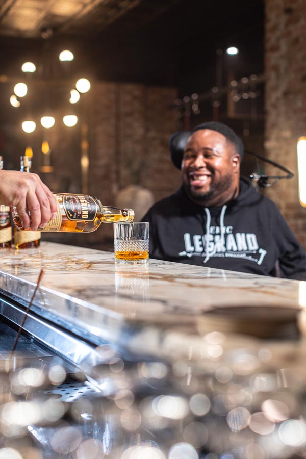 Eric LeGrand & Brian Axelrod Launch Bourbon Line with Portion of Sales benefitting The Christopher & Dana Reeve Foundation