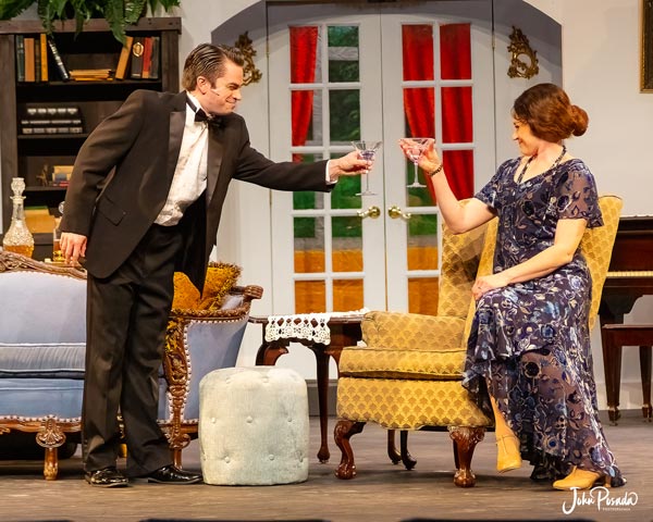 PHOTOS from &#34;Blithe Spirit&#34; at Music Mountain Theatre